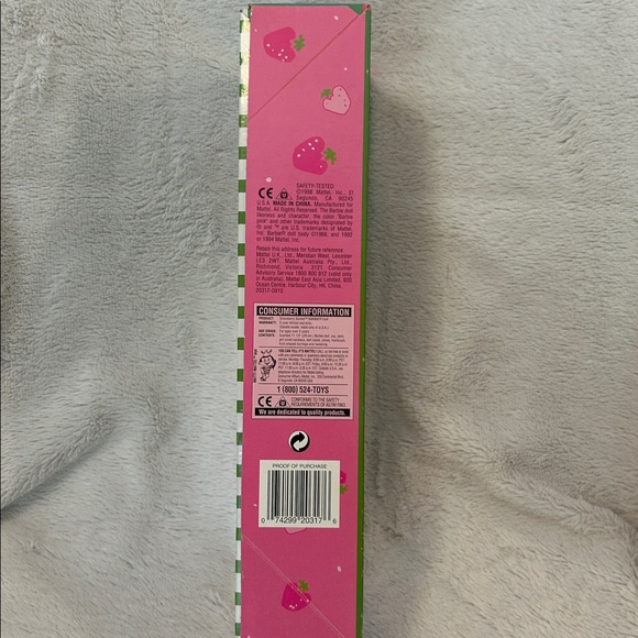 Mattel Barbie Strawberry Sorbet Doll - Picture 8 of 9